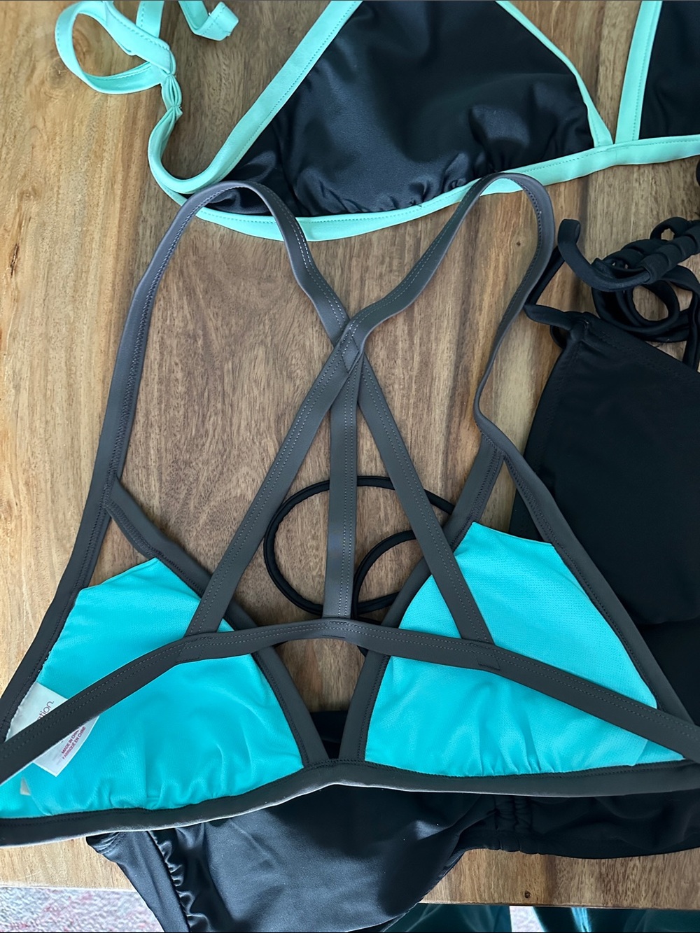 Victoria’s Secret OP XHILARATION Champion 5 LARGE BIKINI TOPS good cond bundle - Picture 5 of 17